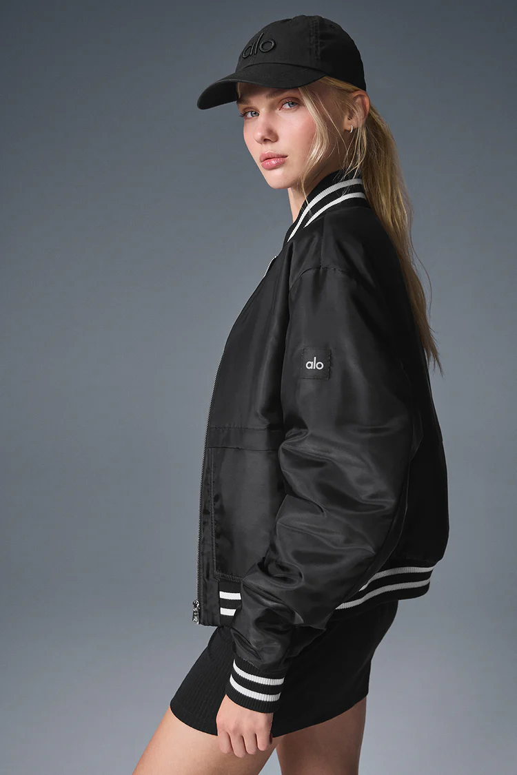 Alo Afterglow Varsity Jacket - Lulualo