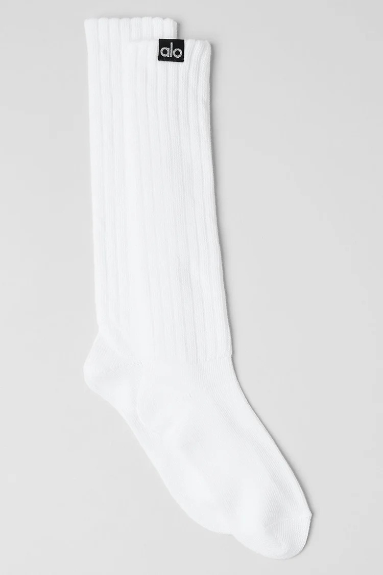 ALO Unisex Scrunch Sock 3 Pairs - Lulualo