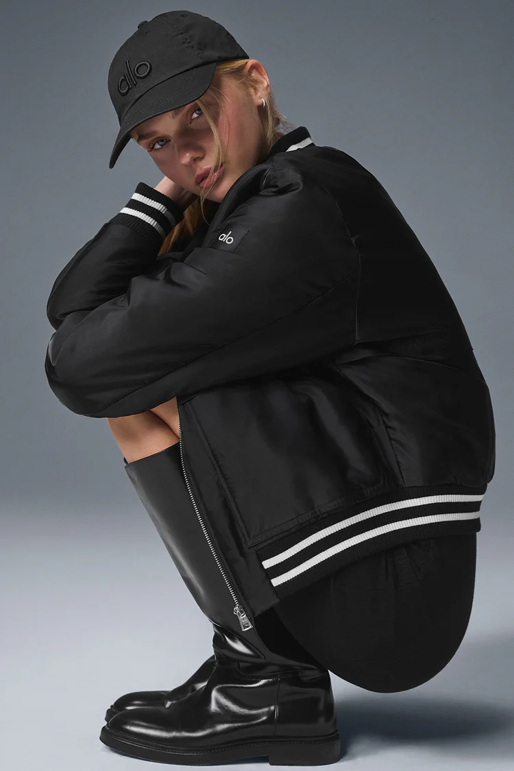 Alo Afterglow Varsity Jacket - Lulualo