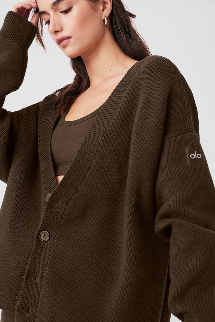 Alo Scholar Cardigan Sweater - Lulualo