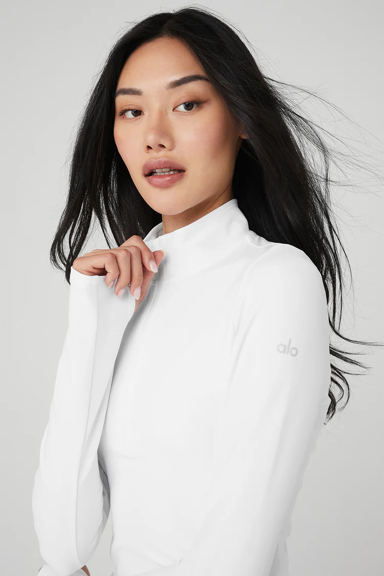 Alo Alosoft 12 Zip Rapid Pullover - Lulualo