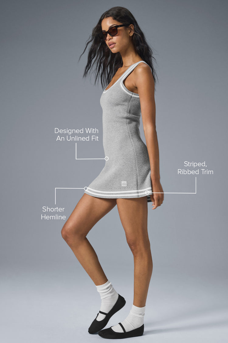 ALO Tennis Club Sweater Knit Dress - Lulualo