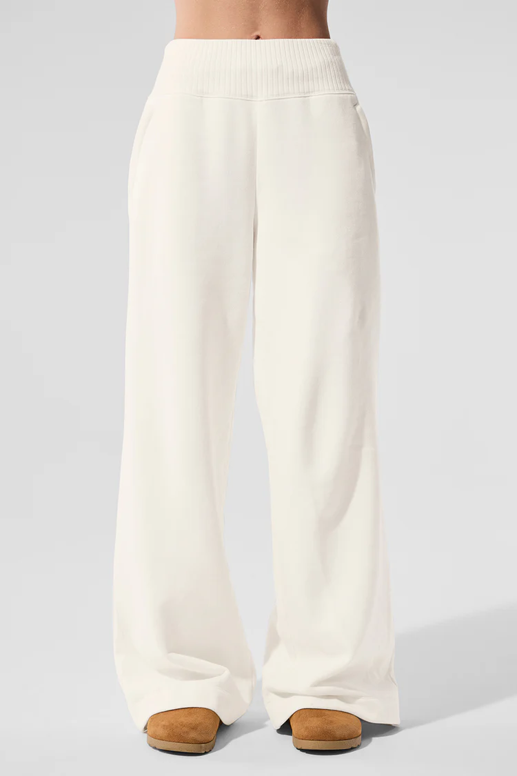 alo Serenity Wide Leg Sweatpant - Lulualo