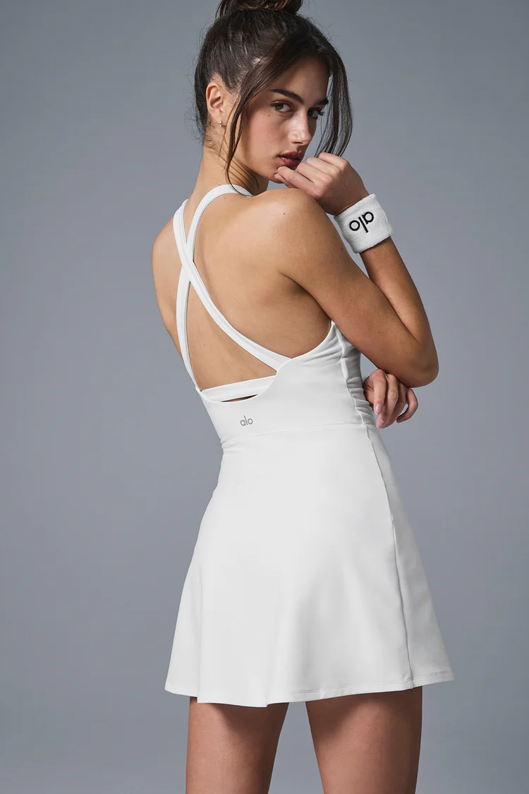 ALO Alosoft Backspin Dress - Lulualo