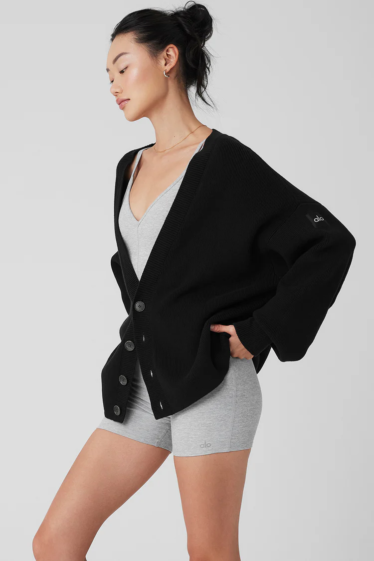 Alo Scholar Cardigan Sweater - Lulualo