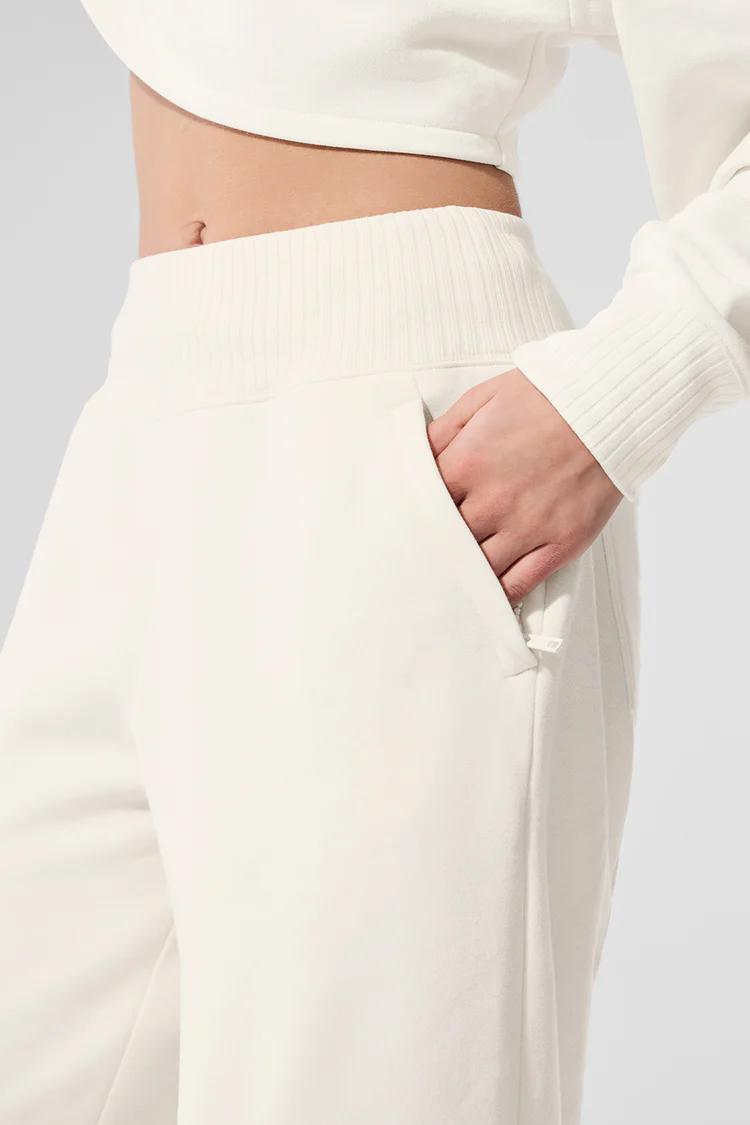alo Serenity Wide Leg Sweatpant - Lulualo