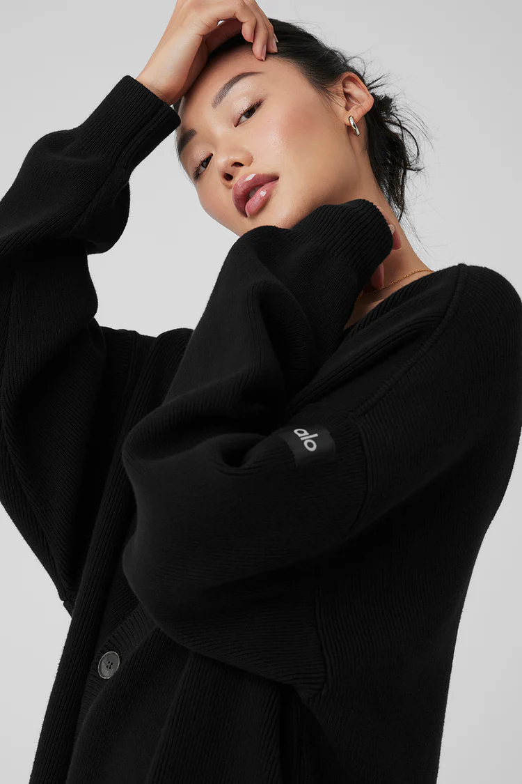 Alo Scholar Cardigan Sweater - Lulualo