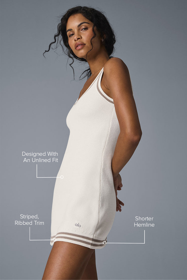 ALO Tennis Club Sweater Knit Dress - Lulualo