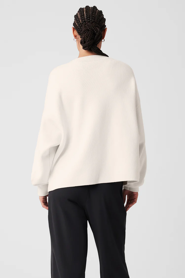 Alo Scholar Cardigan Sweater - Lulualo