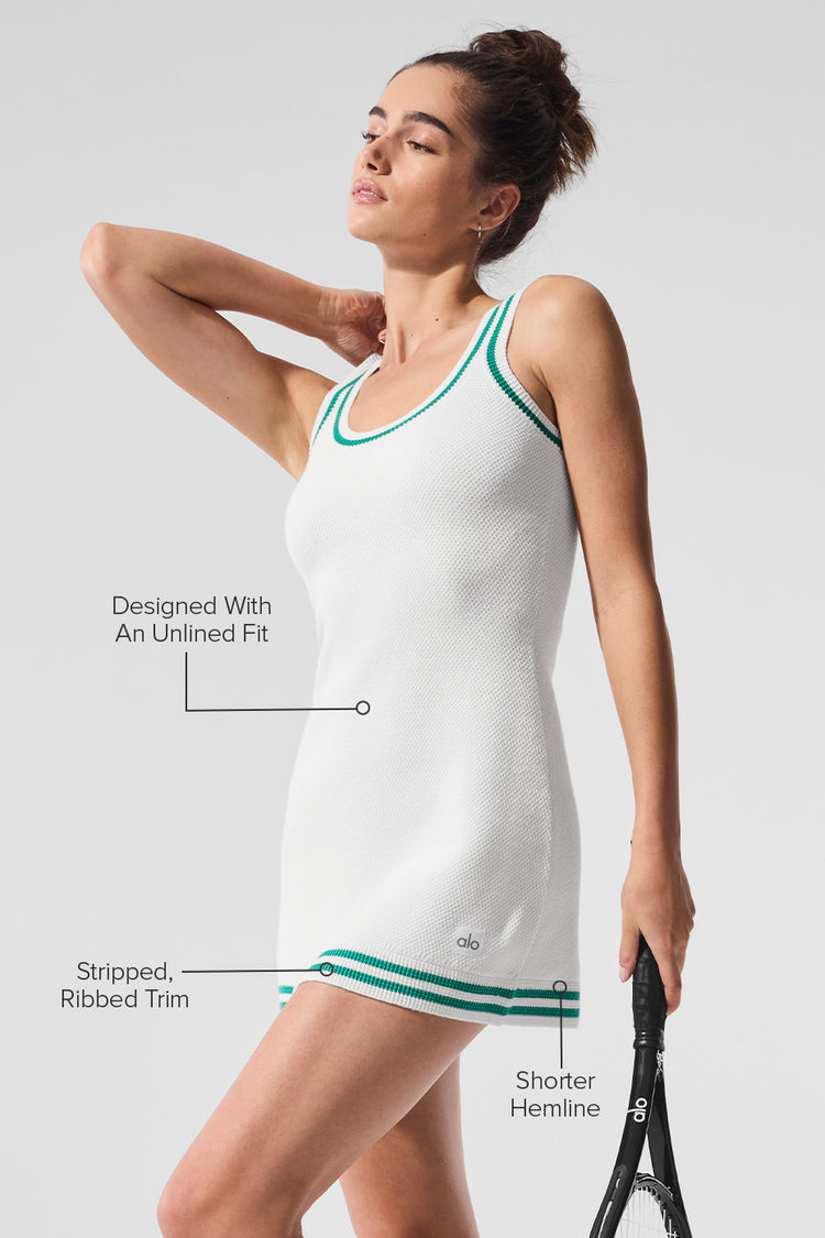 ALO Tennis Club Sweater Knit Dress - Lulualo