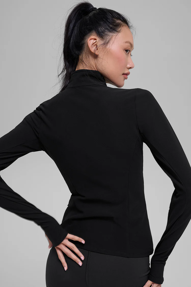 Alo Alosoft 12 Zip Rapid Pullover - Lulualo