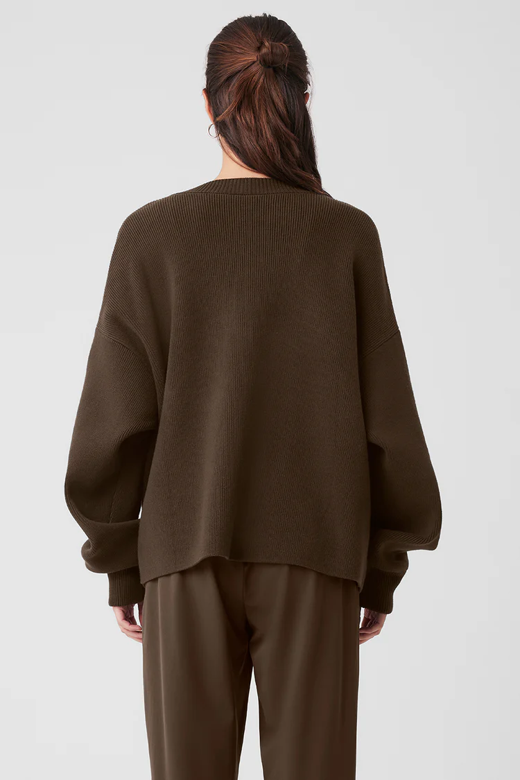Alo Scholar Cardigan Sweater - Lulualo