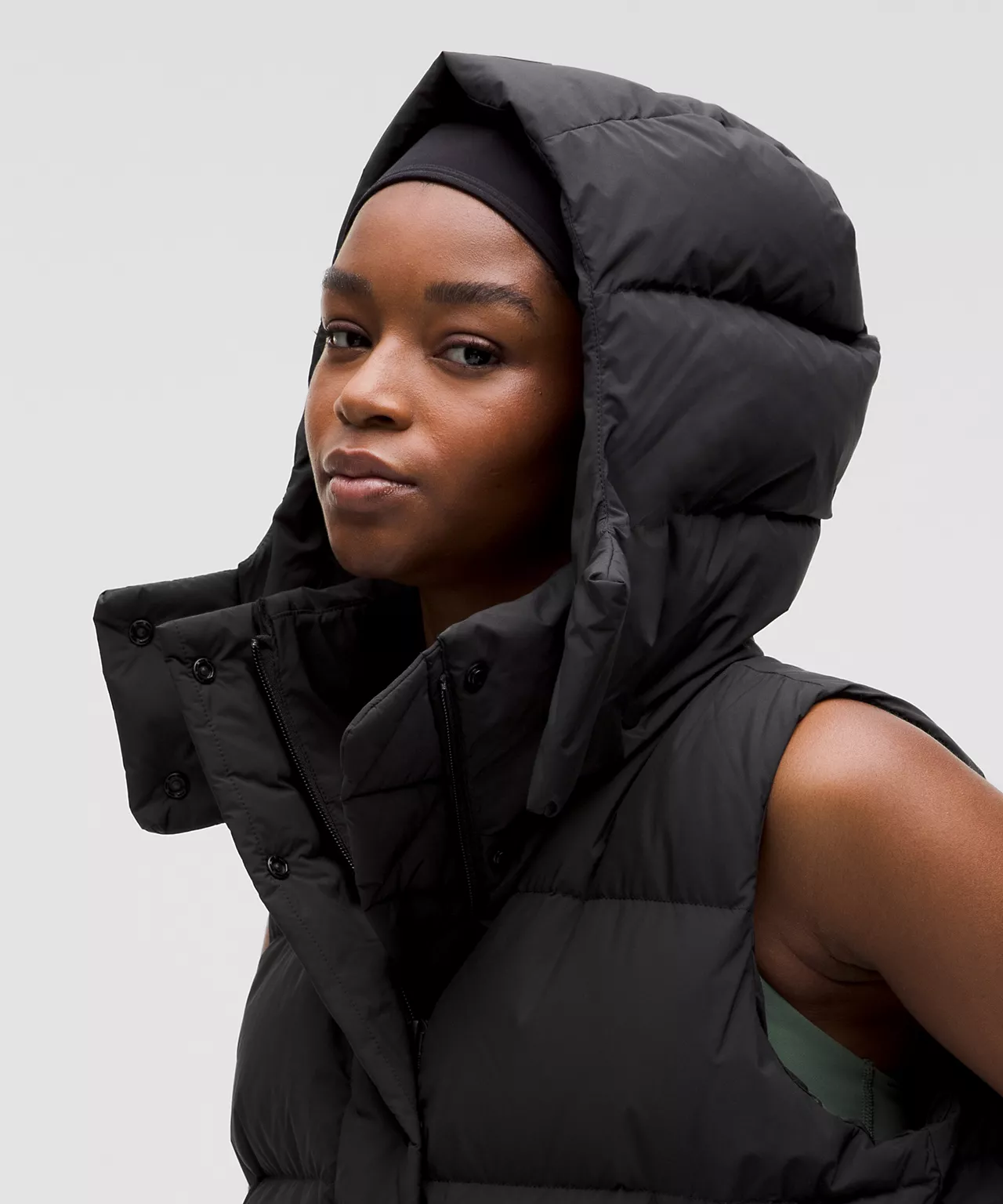 Lululemon Wunder Puff 600-Down-Fill Cropped Vest - Lulualo