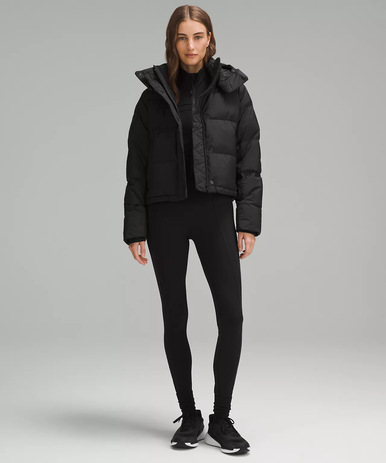 Lululemon Wunder Puff 600-Down-Fill Cropped Jacket - Lulualo
