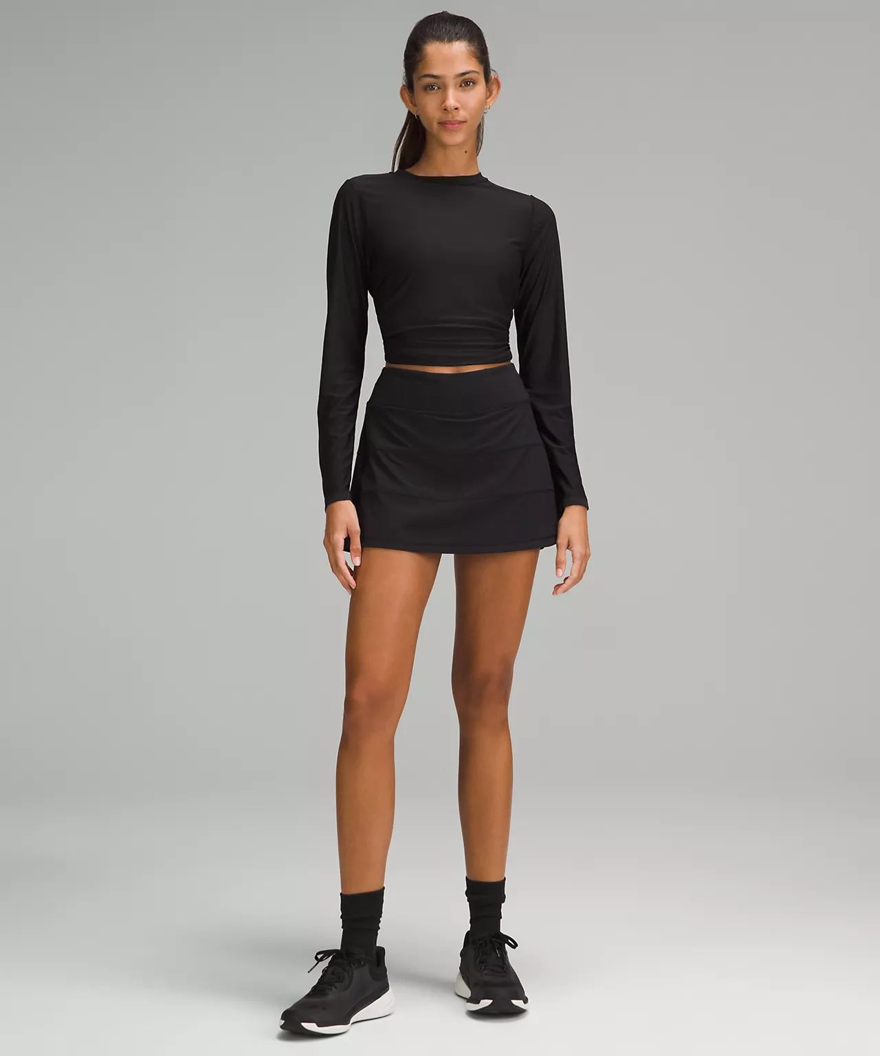 Lululemon Pace Rival Mid-Rise Skirt Long - Lulualo