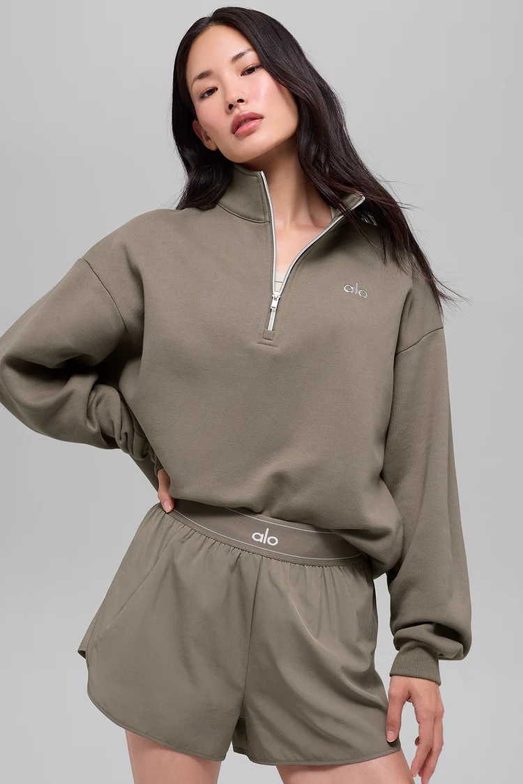 ALO Accolade 1/4 Zip Pullover - Lulualo