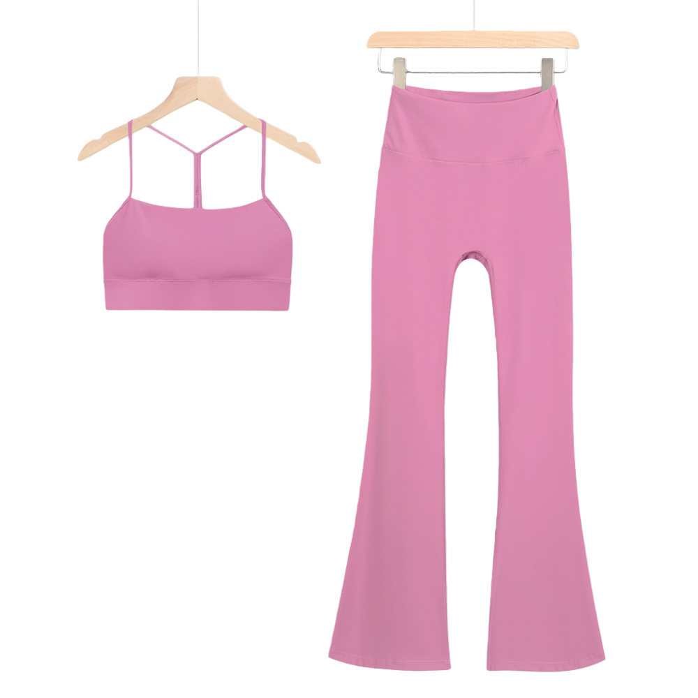 lululemon Nulu Sports Bra & Flared Leggings 2-Piece Set