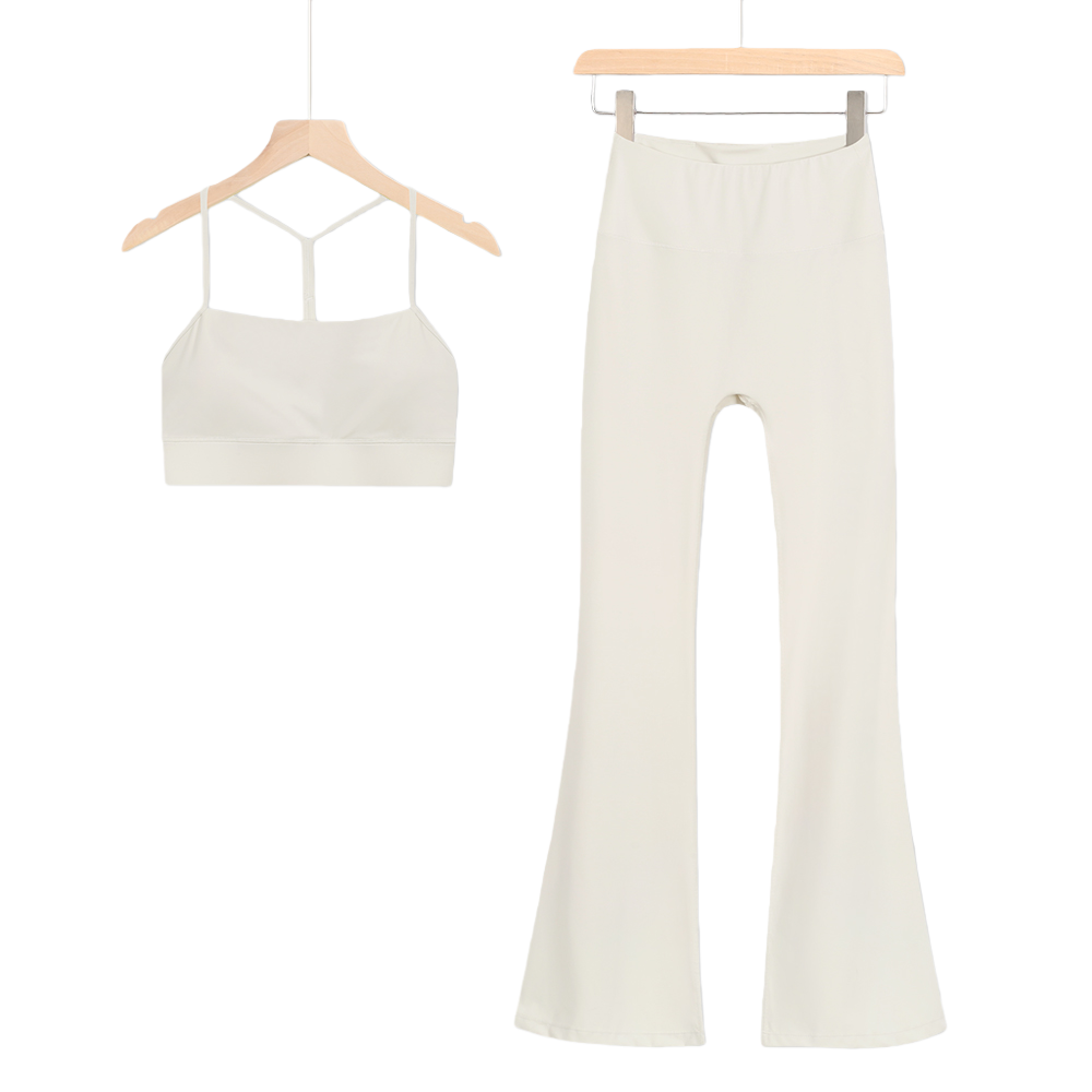 lululemon Nulu Sports Bra & Flared Leggings 2-Piece Set