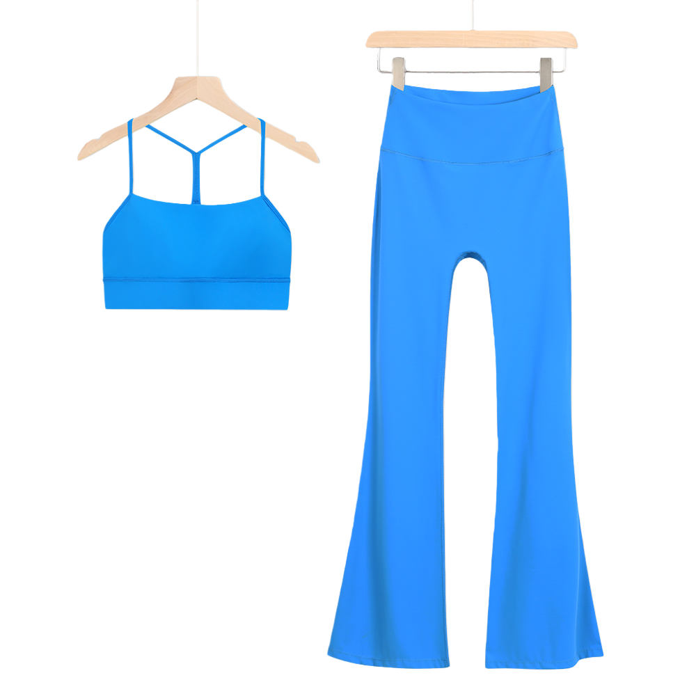 lululemon Nulu Sports Bra & Flared Leggings 2-Piece Set