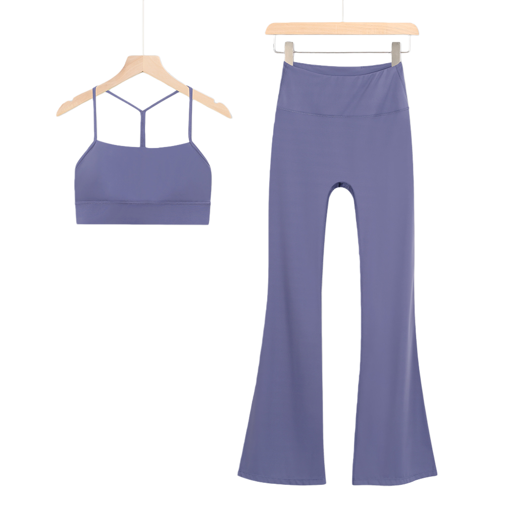 lululemon Nulu Sports Bra & Flared Leggings 2-Piece Set