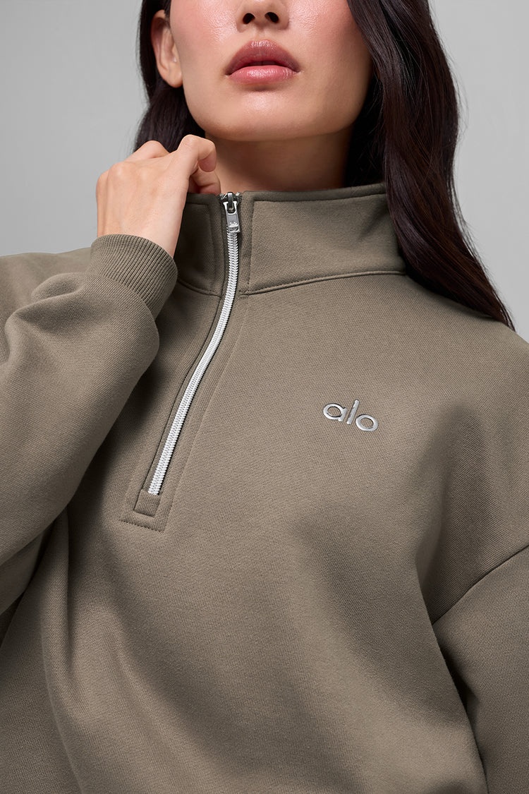 ALO Accolade 1/4 Zip Pullover - Lulualo
