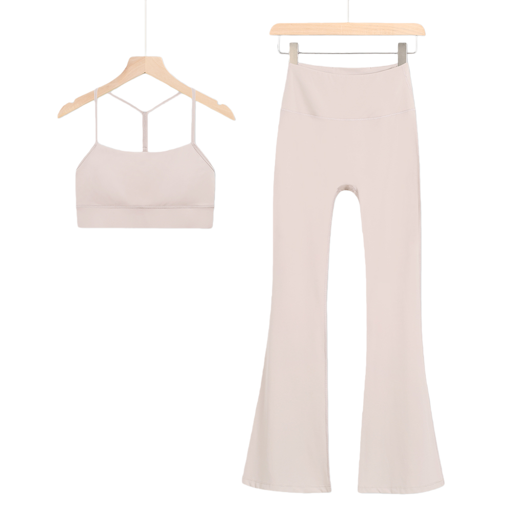 lululemon Nulu Sports Bra & Flared Leggings 2-Piece Set
