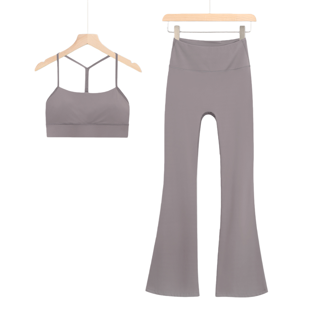lululemon Nulu Sports Bra & Flared Leggings 2-Piece Set