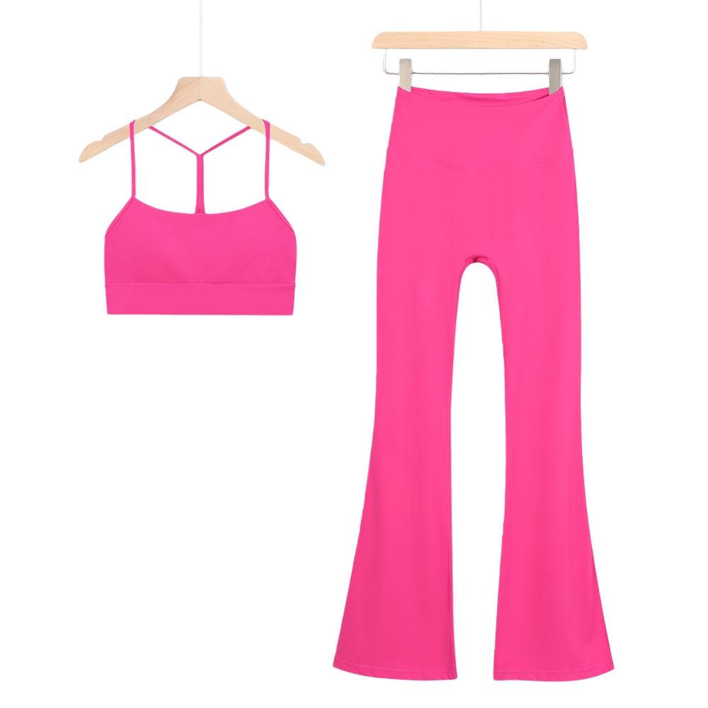 lululemon Nulu Sports Bra & Flared Leggings 2-Piece Set