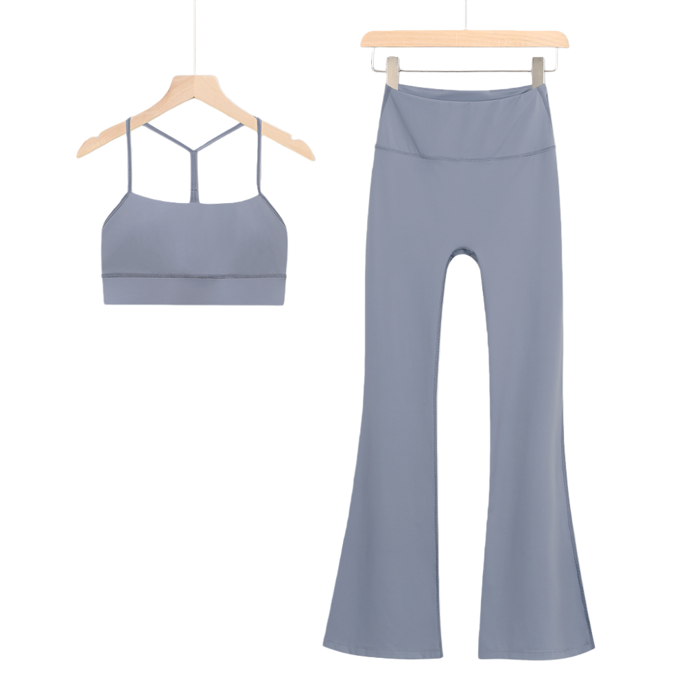 lululemon Nulu Sports Bra & Flared Leggings 2-Piece Set