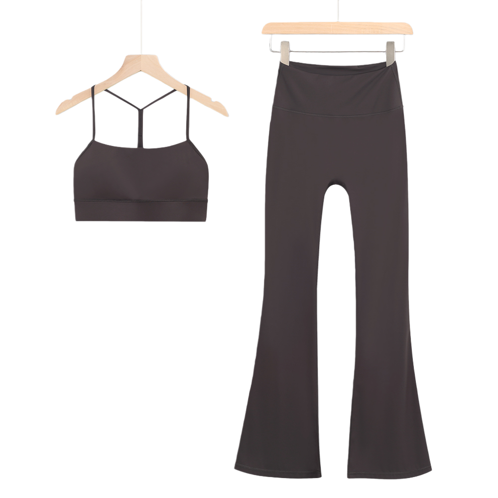 lululemon Nulu Sports Bra & Flared Leggings 2-Piece Set