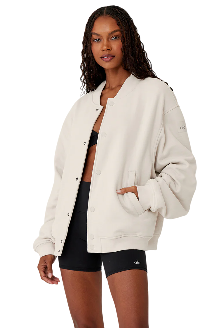 alo Renown Varsity Jacket - Lulualo