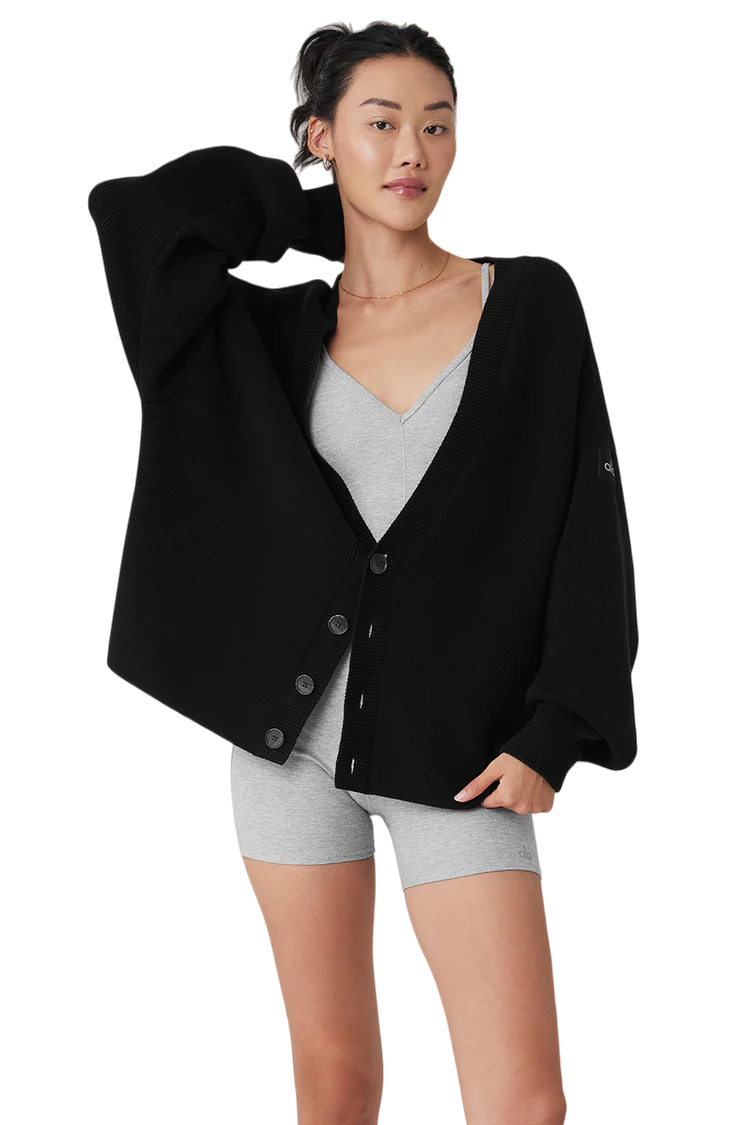 Alo Scholar Cardigan Sweater - Lulualo