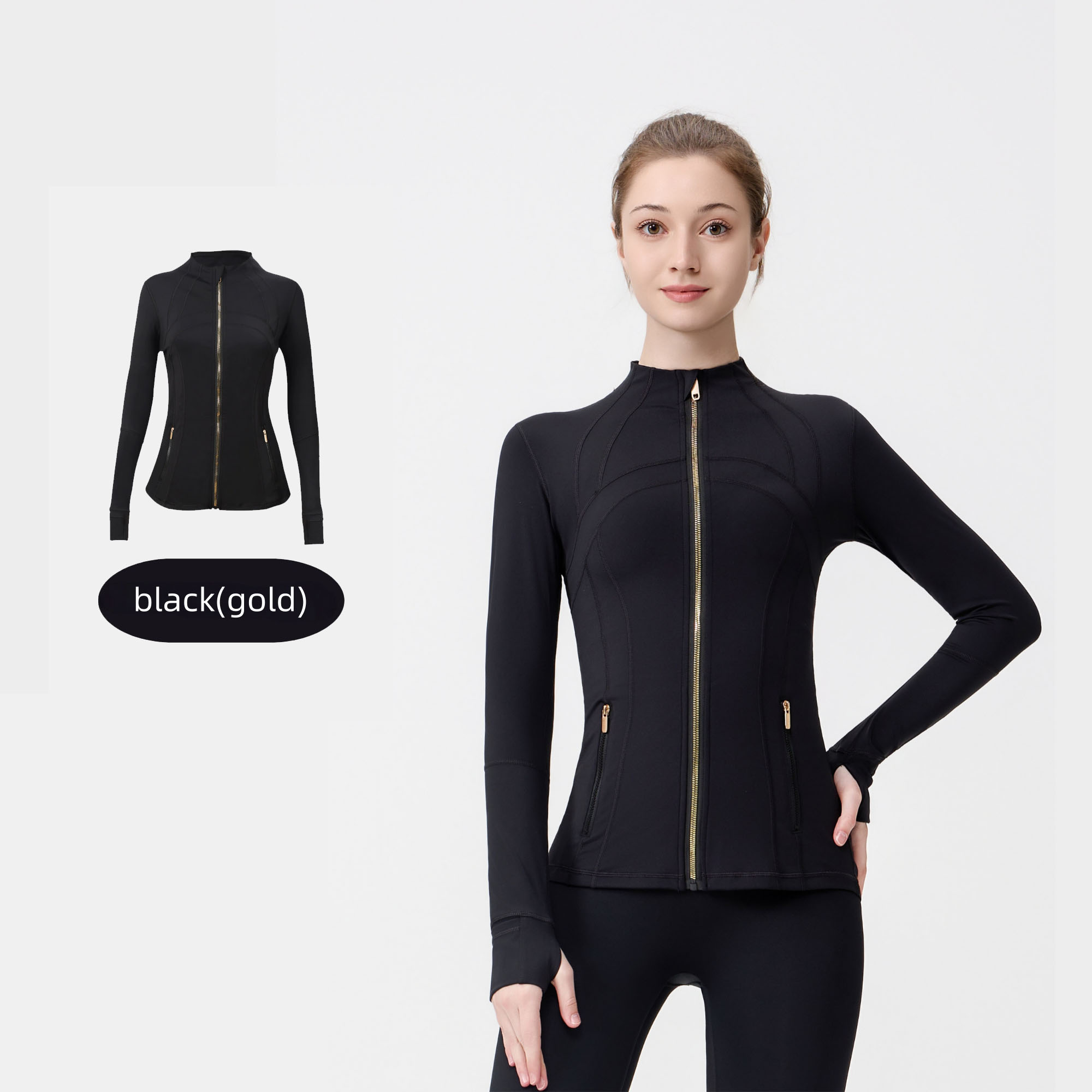 lululemon jackets(Gold zipper) - Lulualo