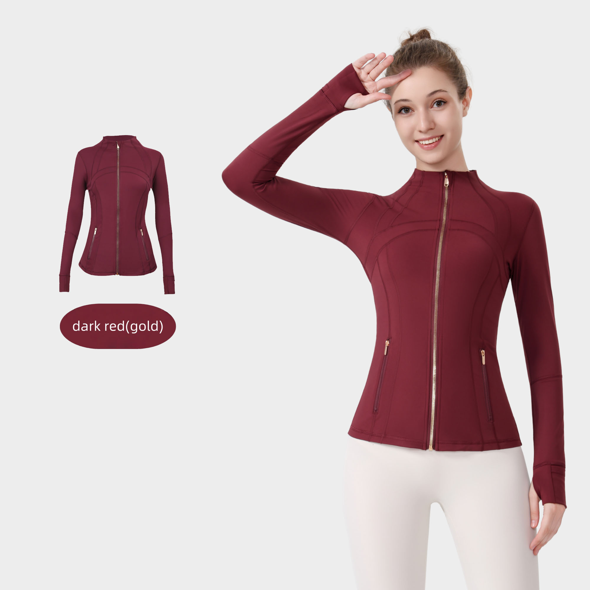 lululemon jackets(Gold zipper) - Lulualo