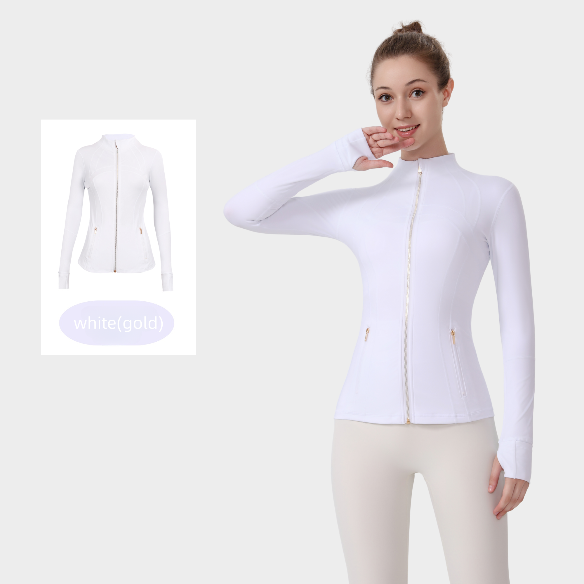 lululemon jackets(Gold zipper) - Lulualo