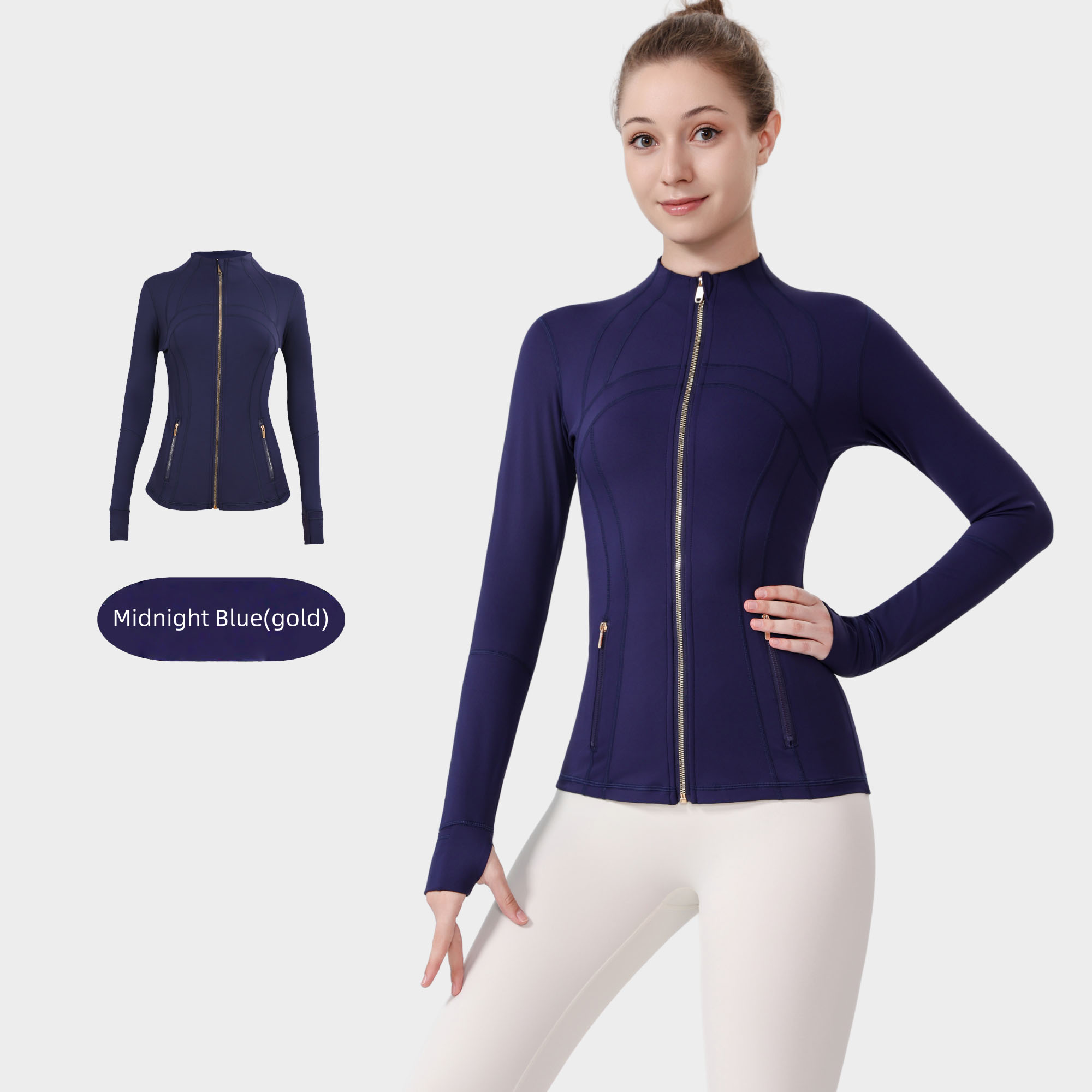 lululemon jackets(Gold zipper) - Lulualo