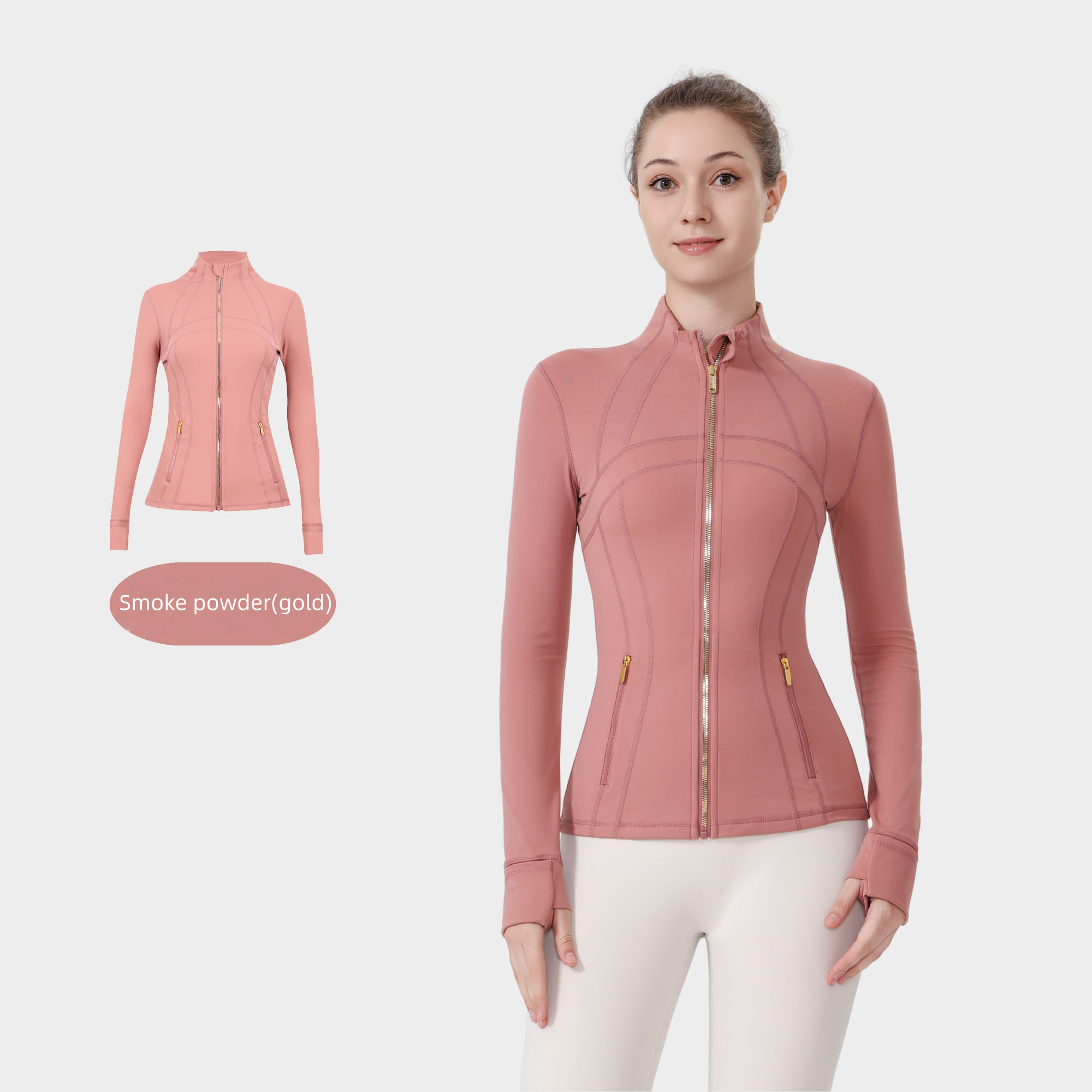 lululemon jackets(Gold zipper) - Lulualo