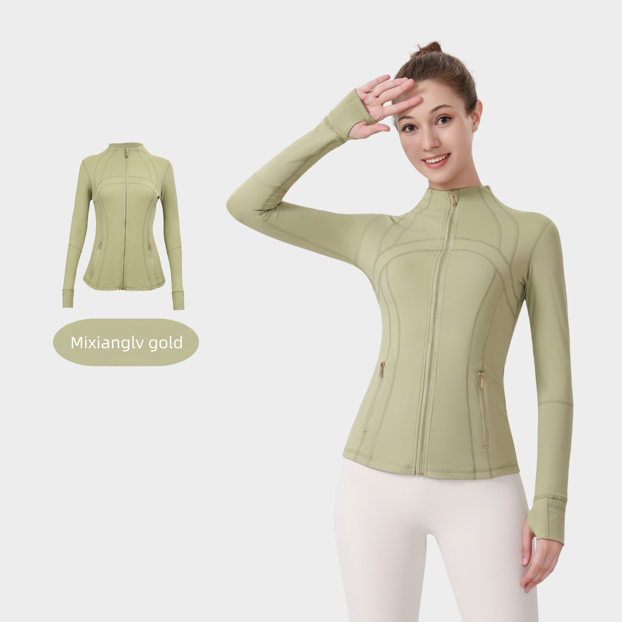 lululemon jackets(Gold zipper) - Lulualo
