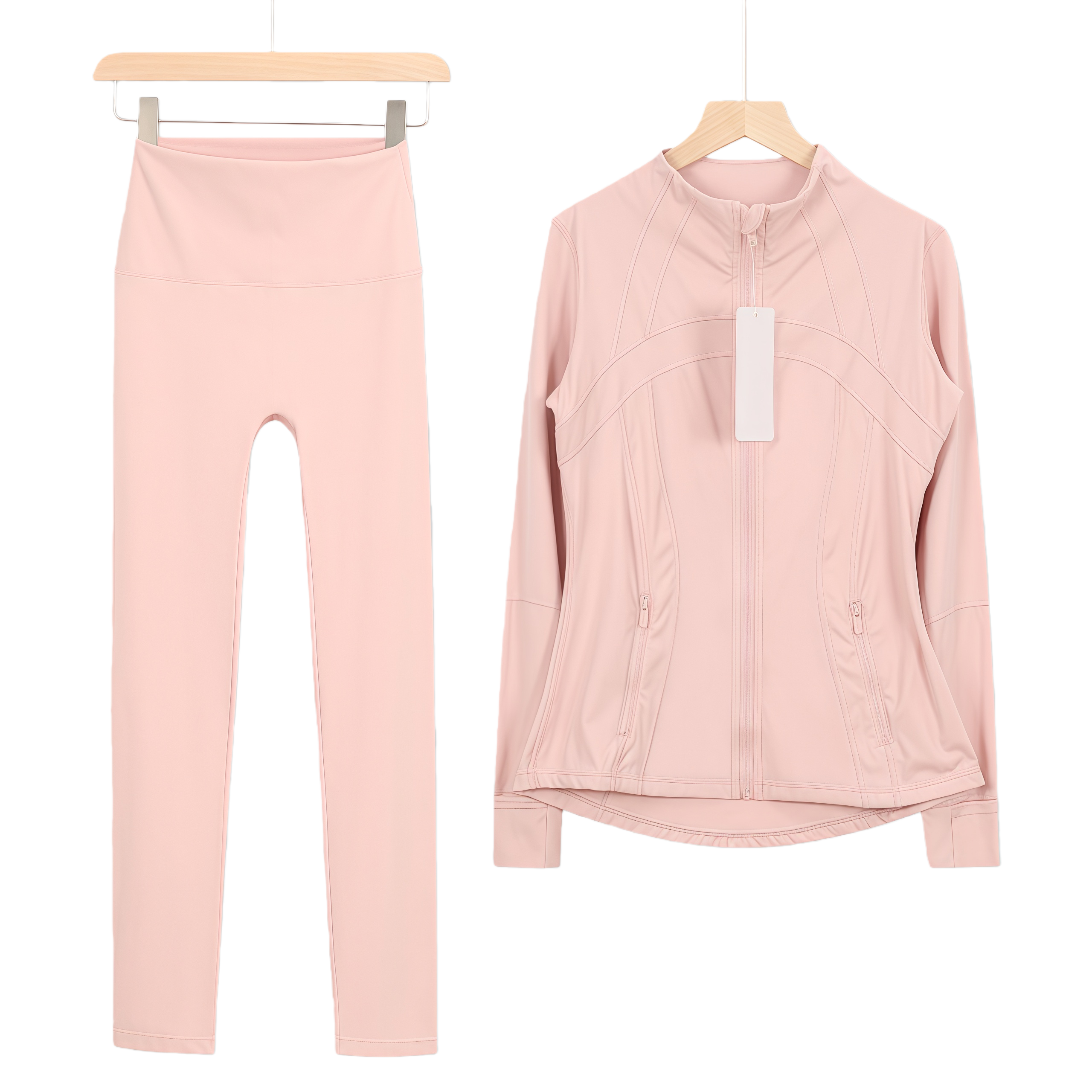 lululomen stand collar zipper jacket suit - Lulualo