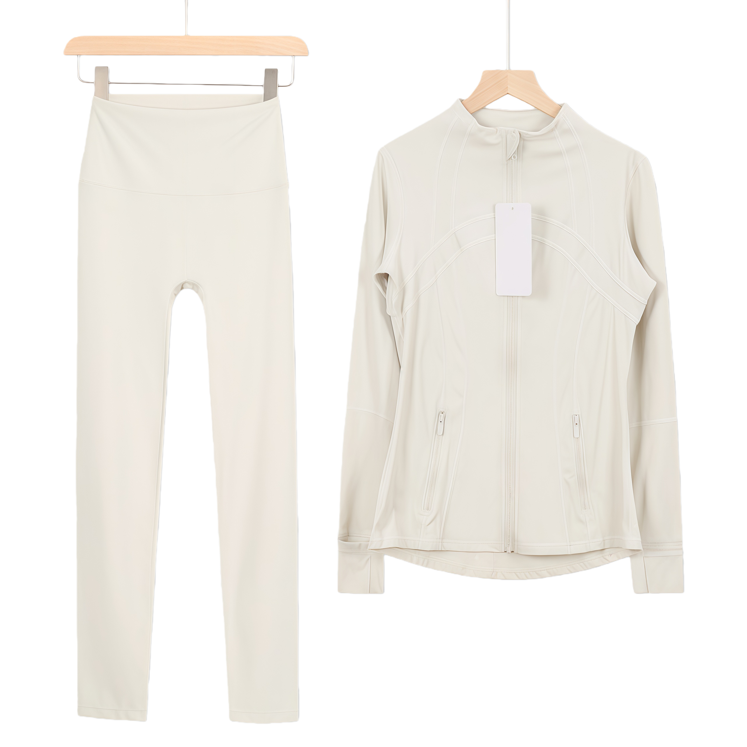 lululomen stand collar zipper jacket suit - Lulualo
