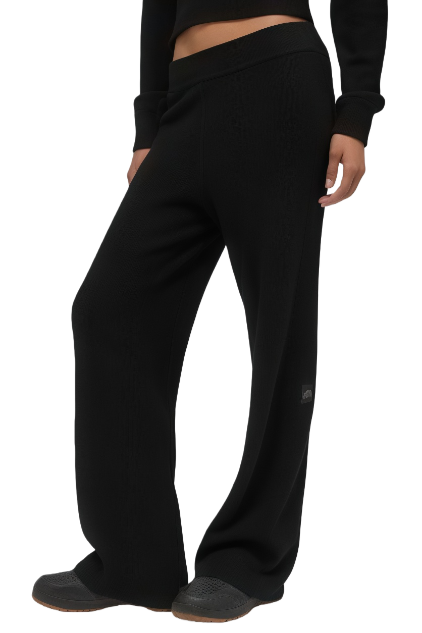 ALO Cashmere High-Waist Plush Waffle Pant - Lulualo