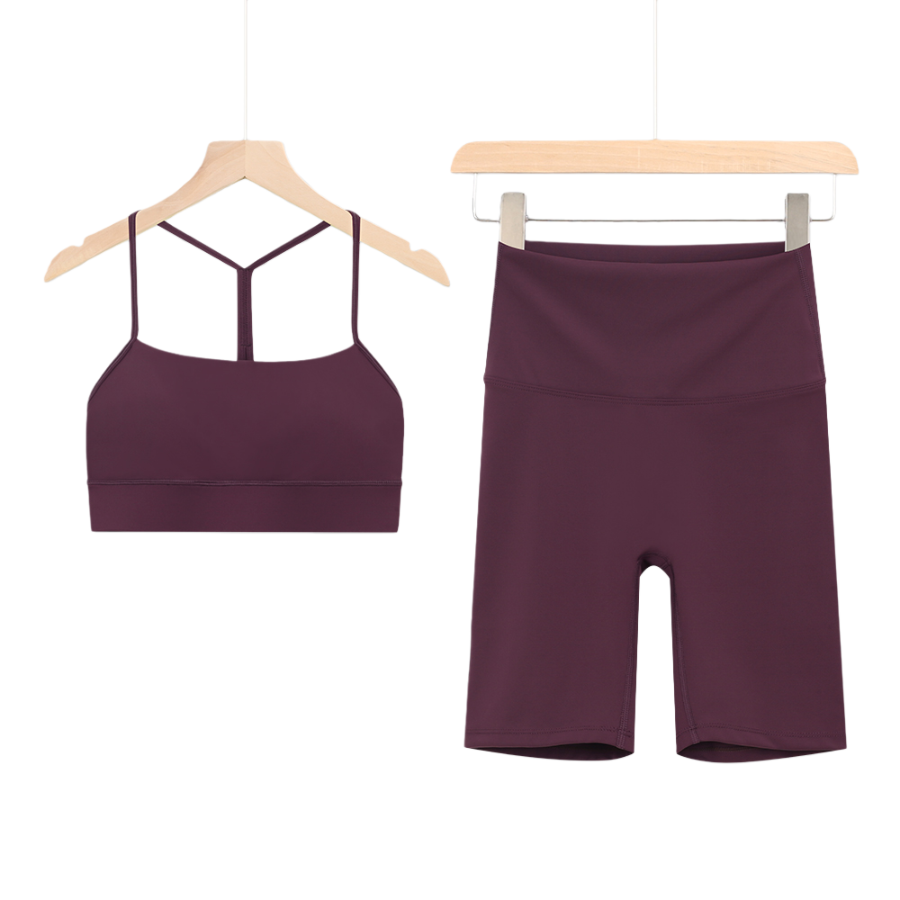 lululemon  bra+short  suit - Lulualo