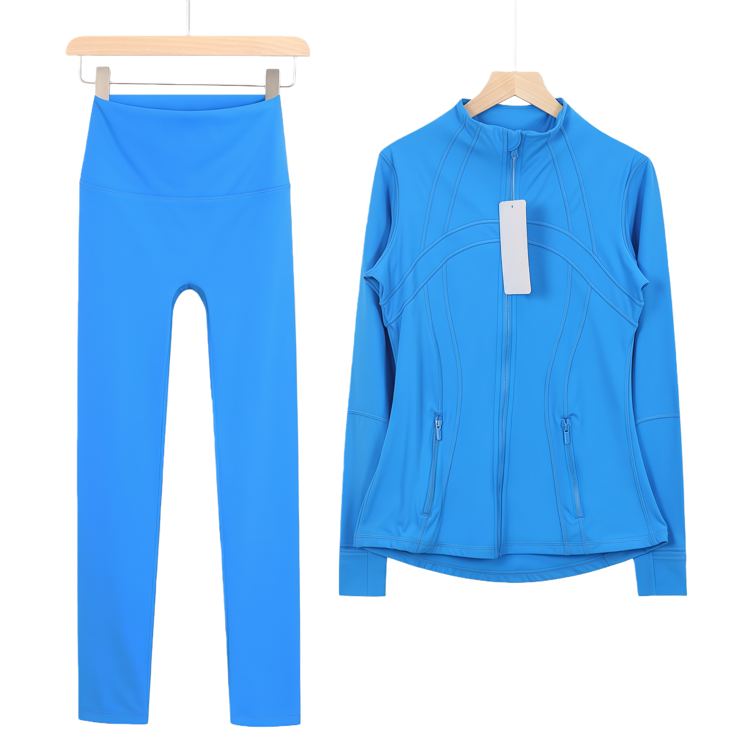 lululomen stand collar zipper jacket suit - Lulualo