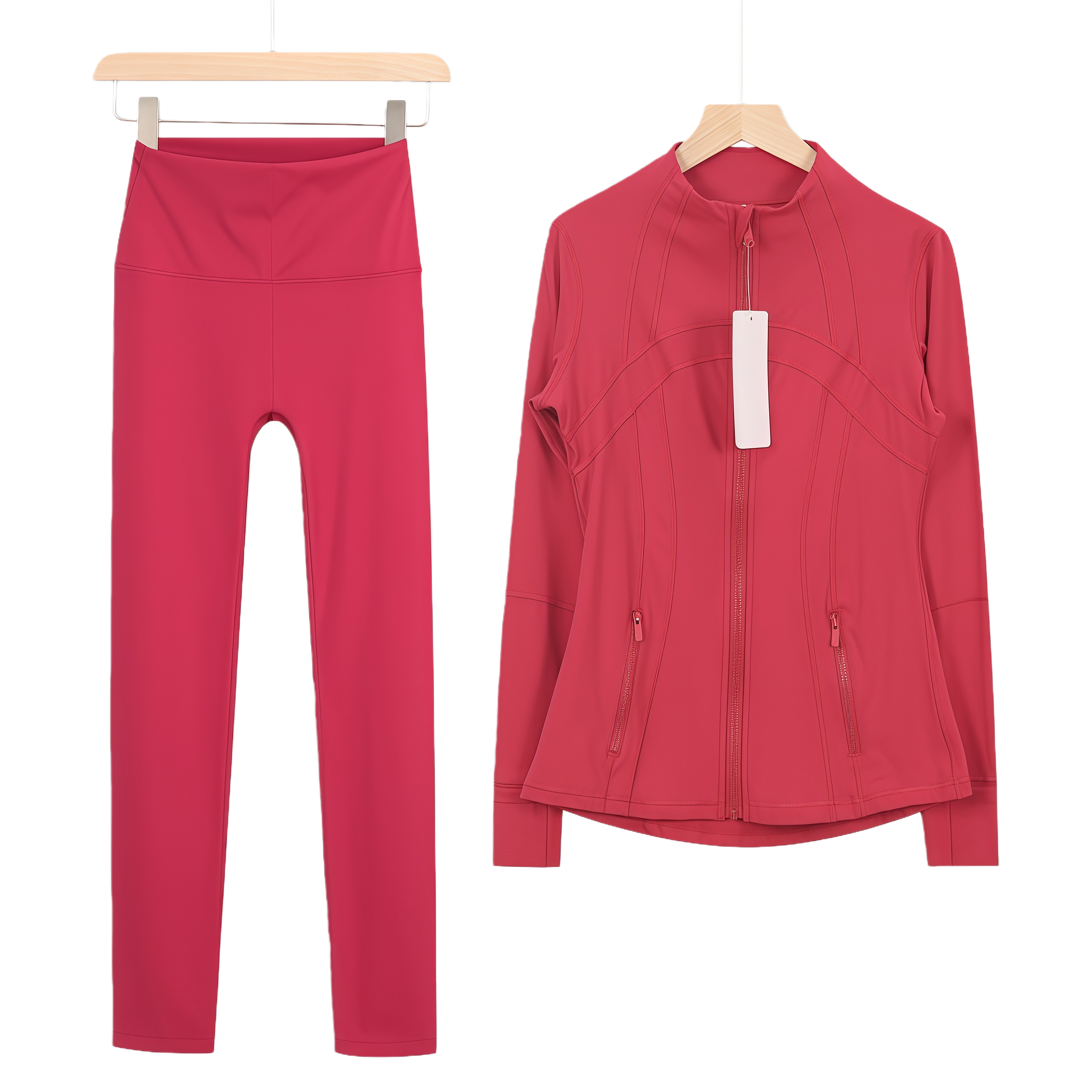 lululomen stand collar zipper jacket suit - Lulualo