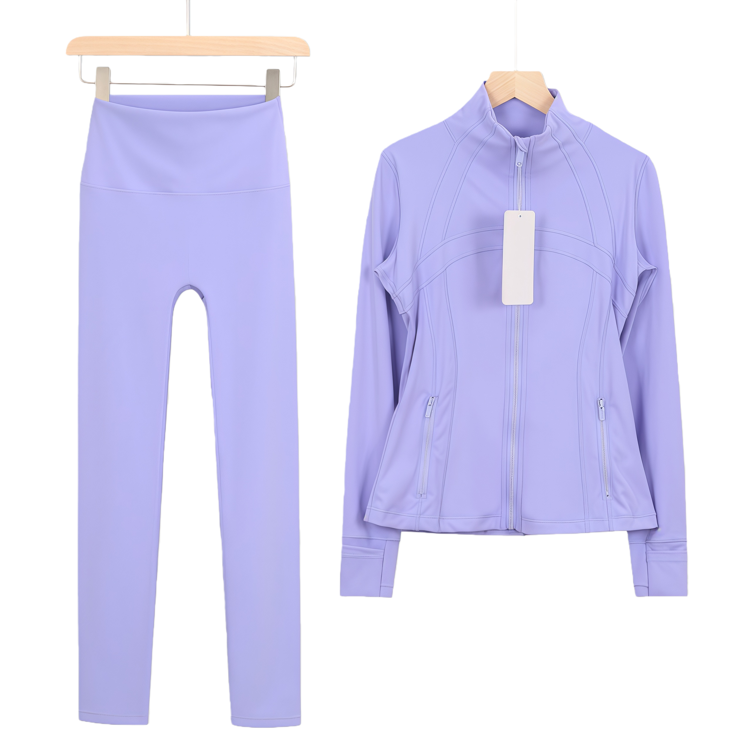 lululomen stand collar zipper jacket suit - Lulualo