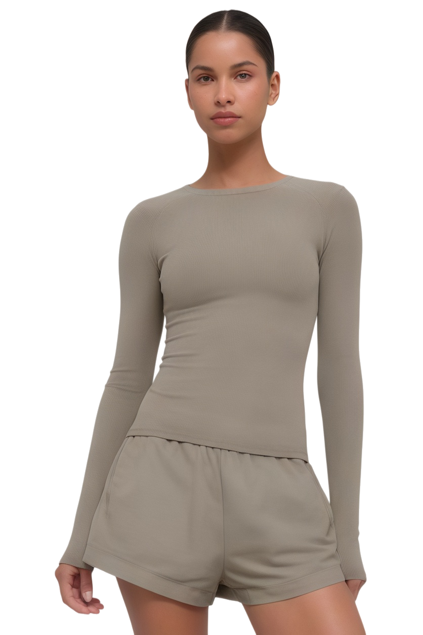 ALO Ribbed Sea Coast Long Sleeve - Lulualo