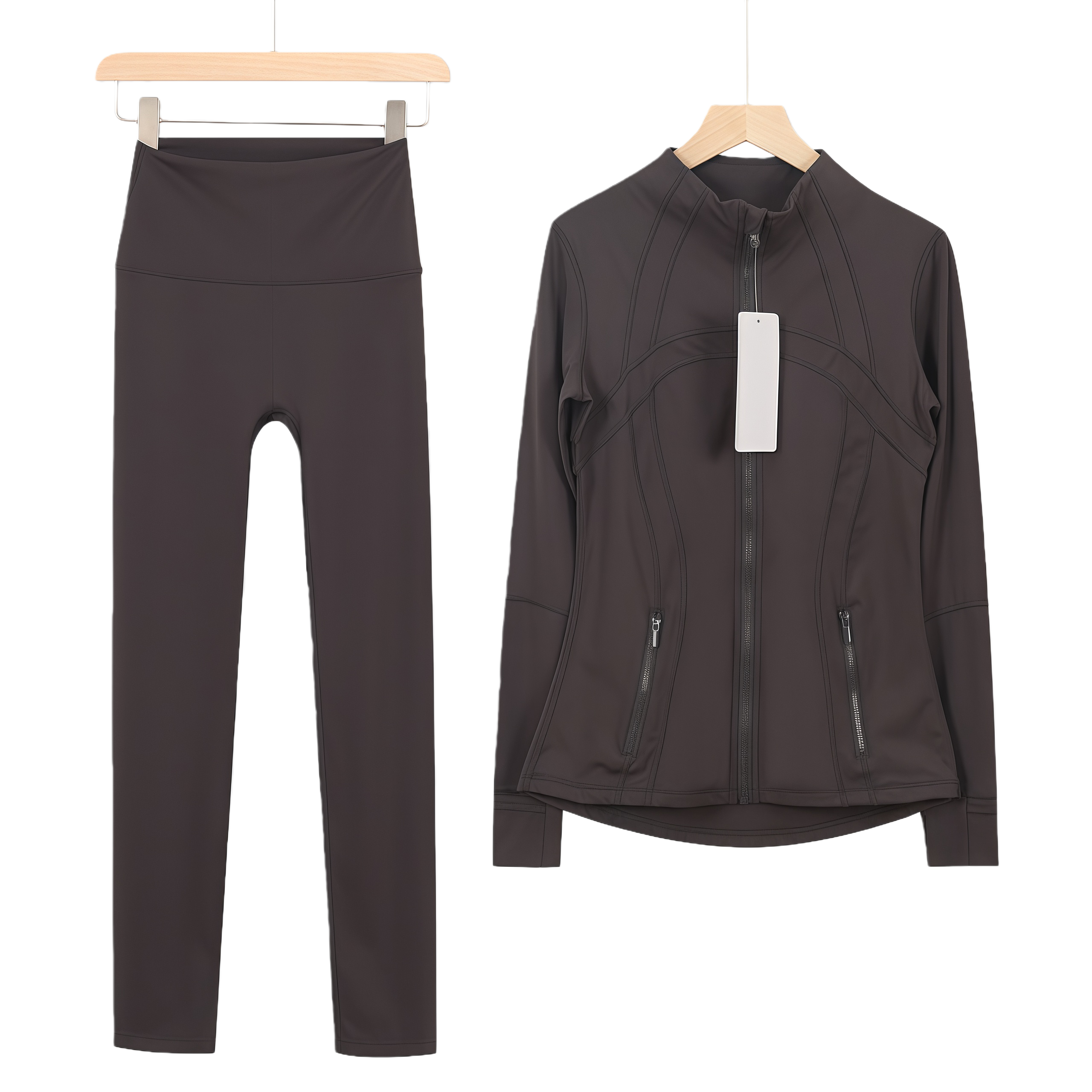 lululomen stand collar zipper jacket suit - Lulualo
