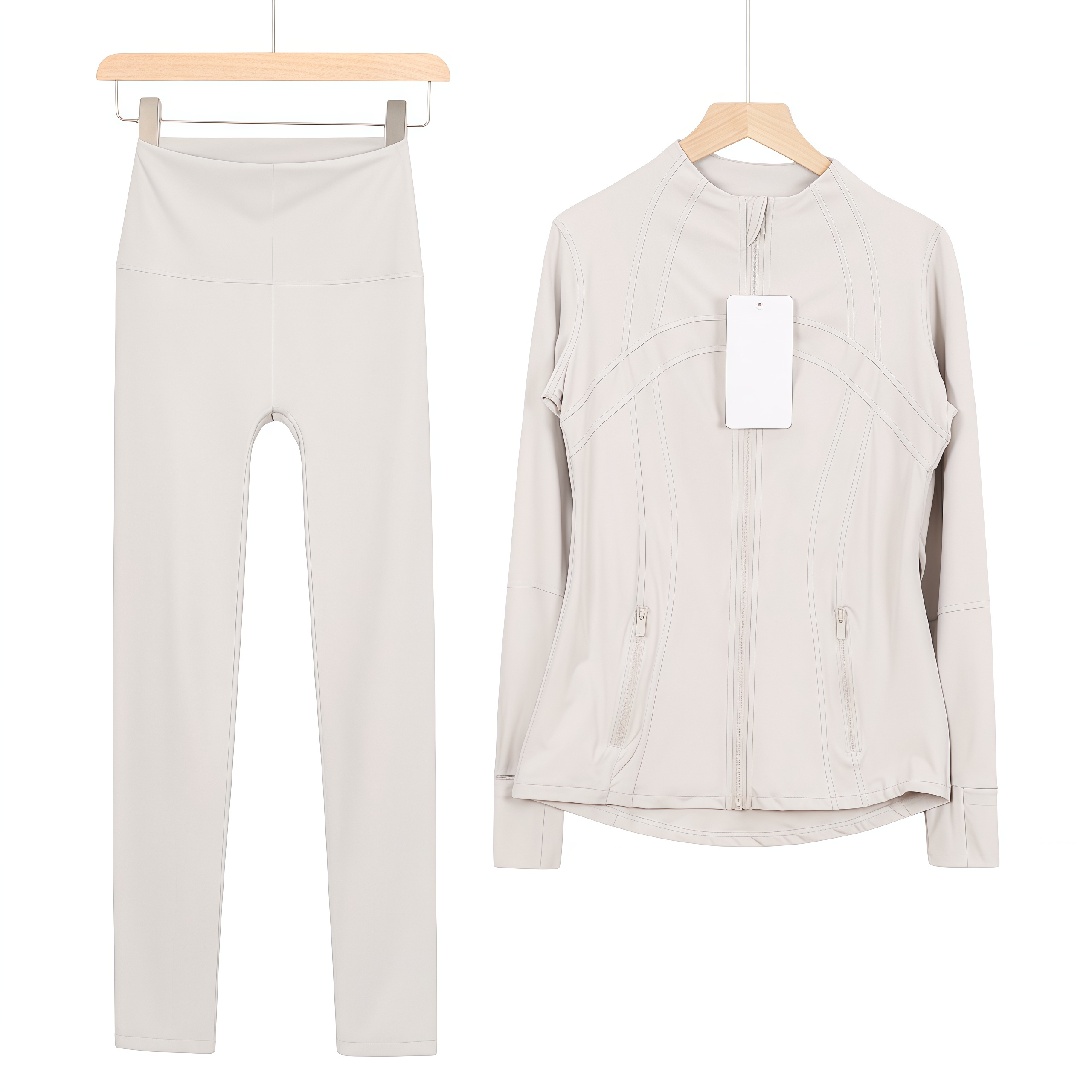 lululomen stand collar zipper jacket suit - Lulualo