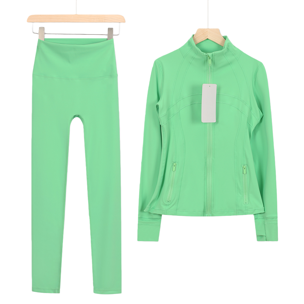 lululomen stand collar zipper jacket suit - Lulualo