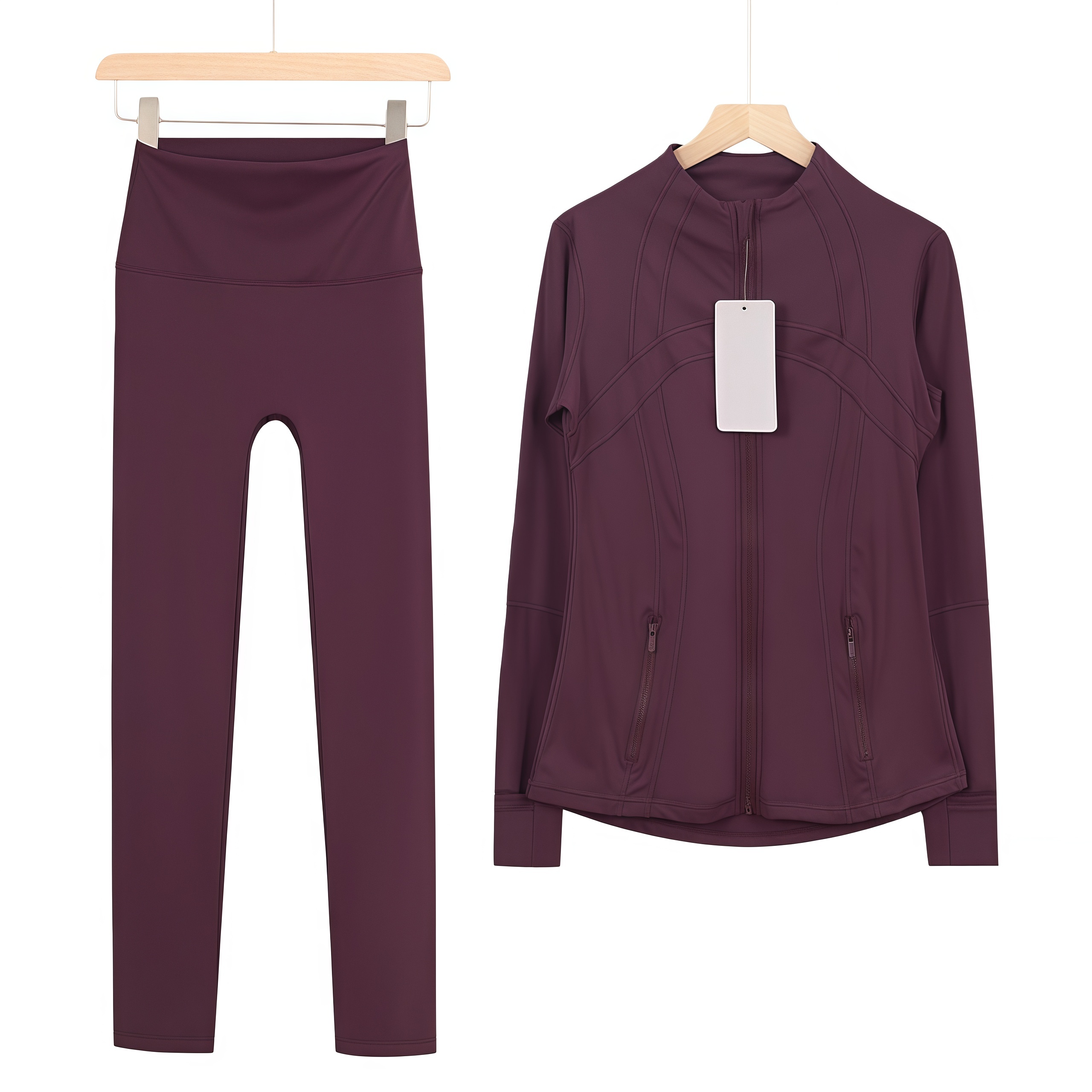 lululomen stand collar zipper jacket suit - Lulualo
